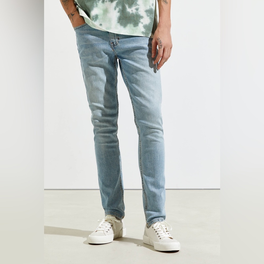 Urban Outfitters BDG Skinny Stretch Jean – Bluebell Wash 30x32